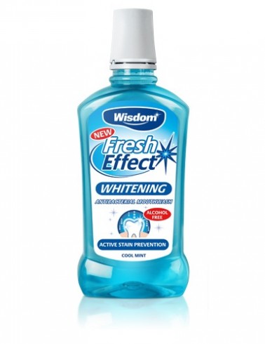 Bain de bouche Wisdom  fresh effect whitening 